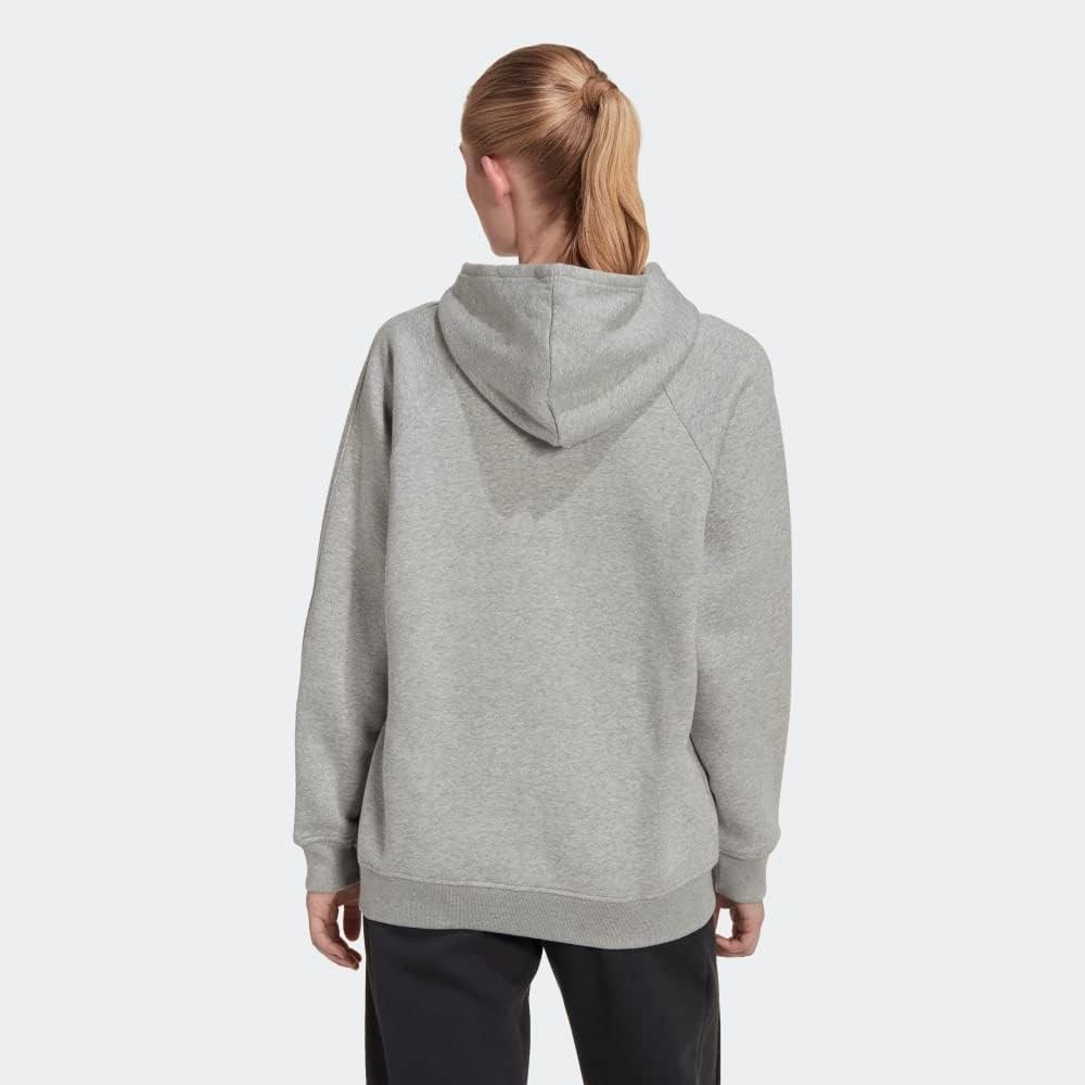 image:imageadidas Womens All Szn Fleece Loose HoodieMedium Grey Heather2022