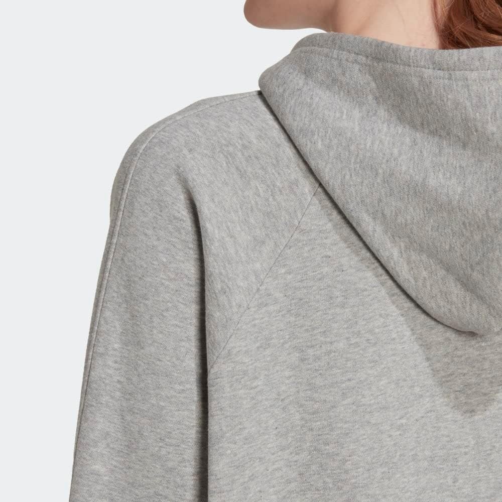 image:imageadidas Womens All Szn Fleece Loose HoodieMedium Grey Heather2022