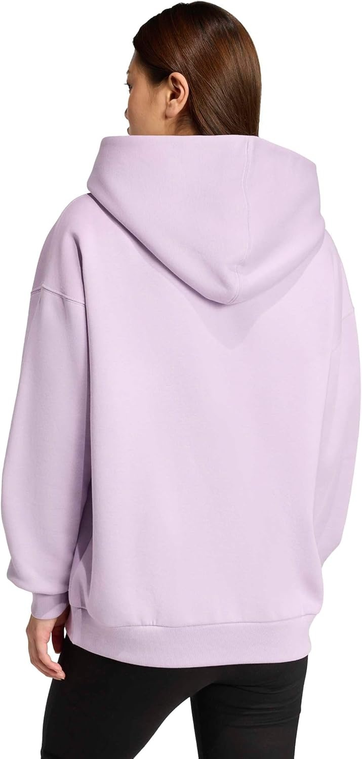 image:imageadidas Womens All Szn Fleece Loose HoodiePowder Plum