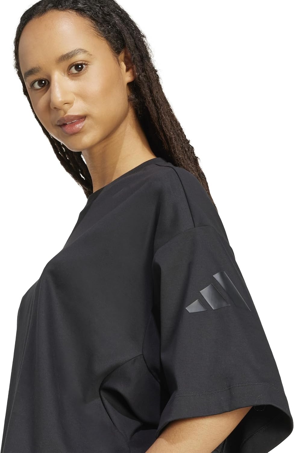 image:imageadidas Womens All Szn Soft Lux Loose TShirtBlack