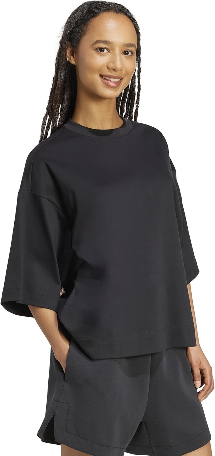 image:imageadidas Womens All Szn Soft Lux Loose TShirtBlack