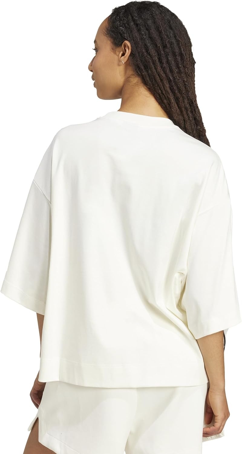 image:imageadidas Womens All Szn Soft Lux Loose TShirtOffwhite