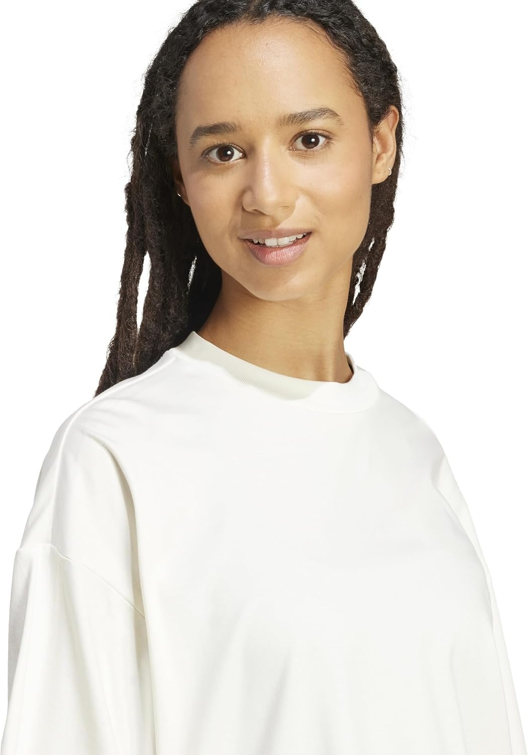 image:imageadidas Womens All Szn Soft Lux Loose TShirtOffwhite