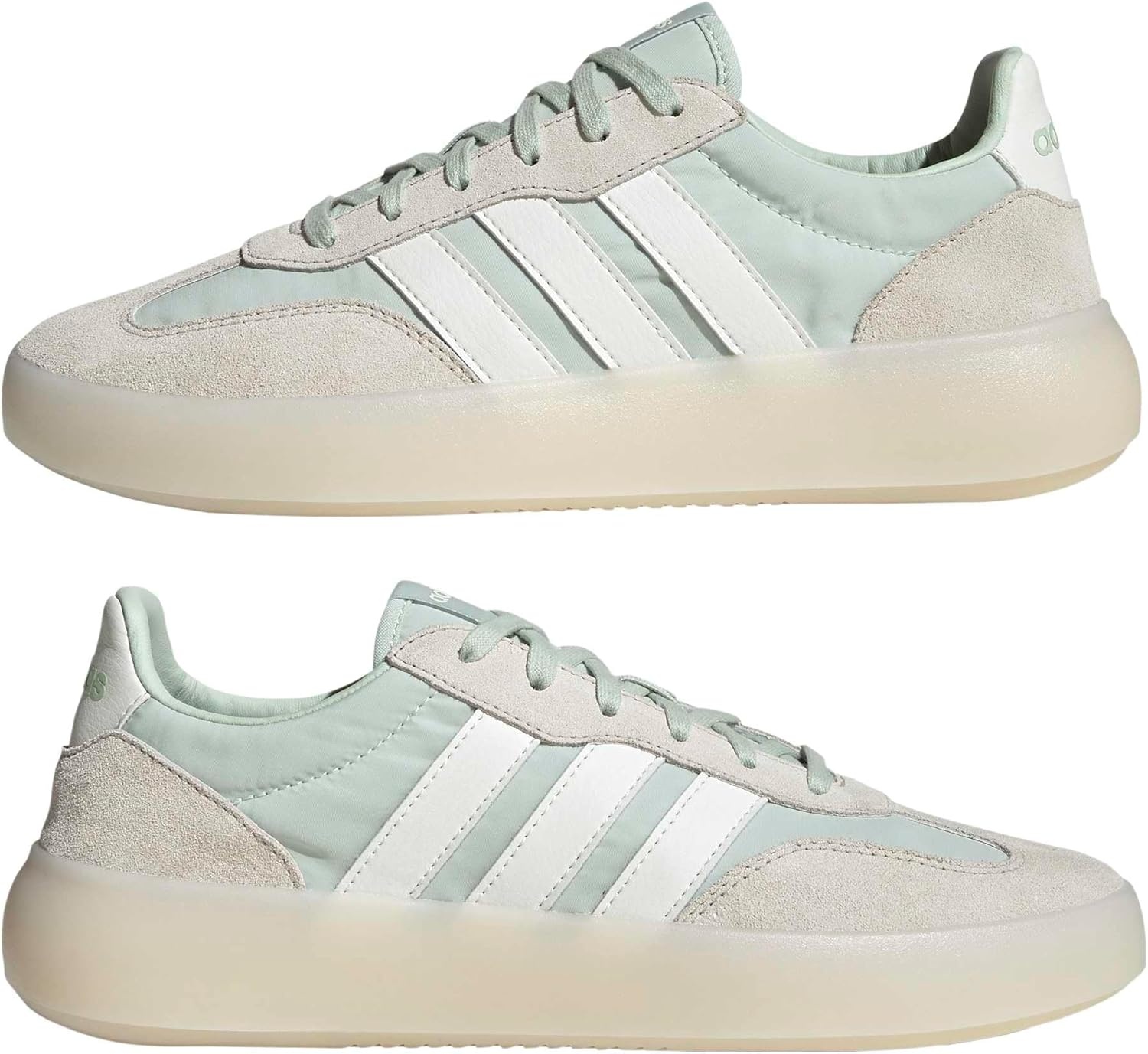 image:imageadidas Womens Barreda Decode SneakersAluminaOff WhiteLinen Green