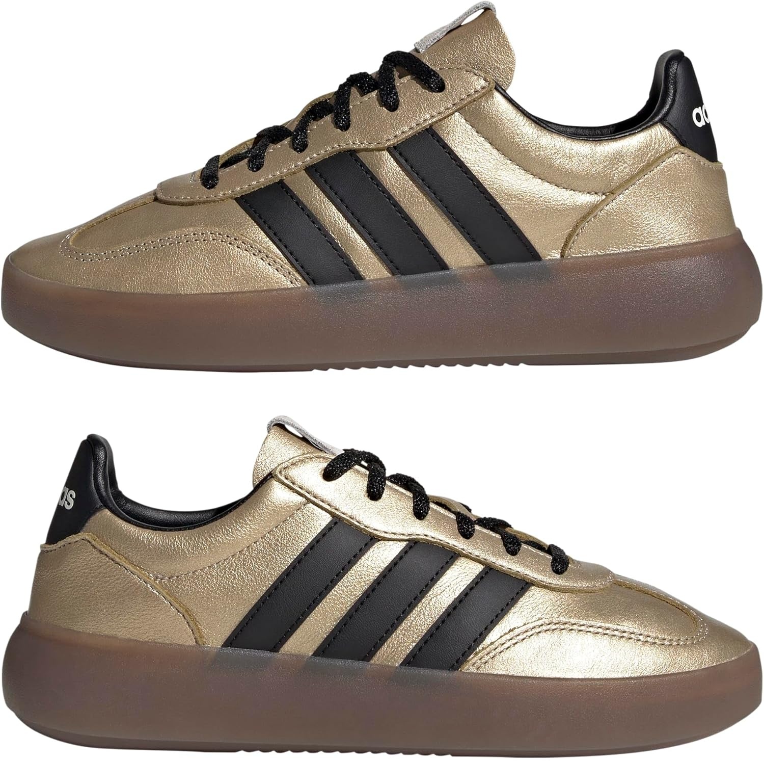 image:imageadidas Womens Barreda Decode SneakersCyber MetallicBlackGum