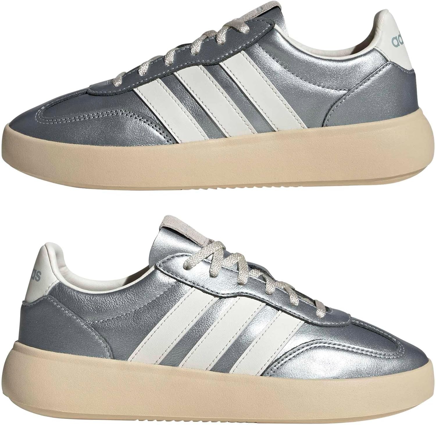 image:imageadidas Womens Barreda Decode SneakersMagic Grey MetallicOff WhiteSand Strata