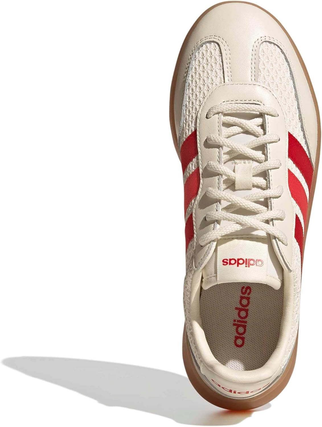 image:imageadidas Womens Barreda Decode SneakersOff WhiteBetter ScarletSemi Lucid Red