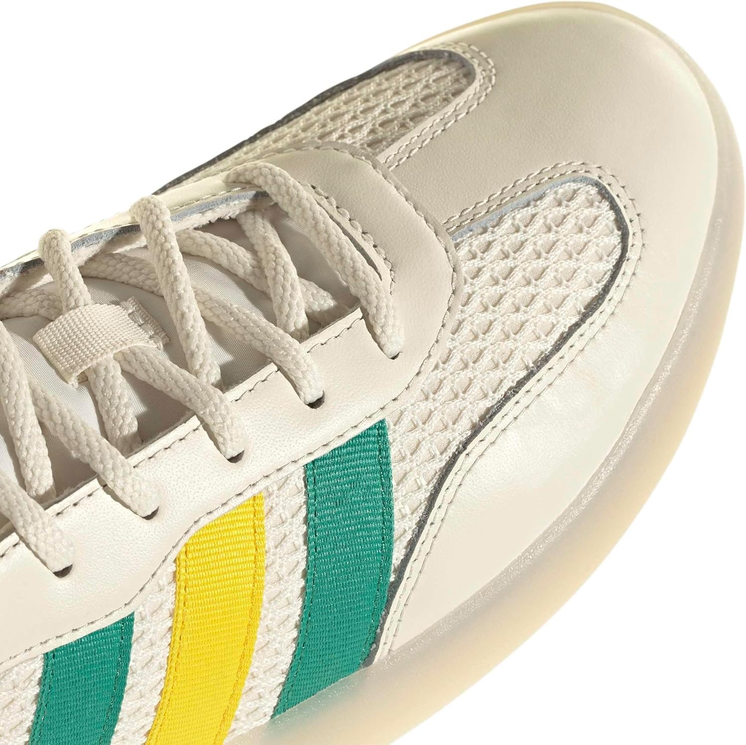 image:imageadidas Womens Barreda Decode SneakersOff WhiteSemi Court GreenYellow