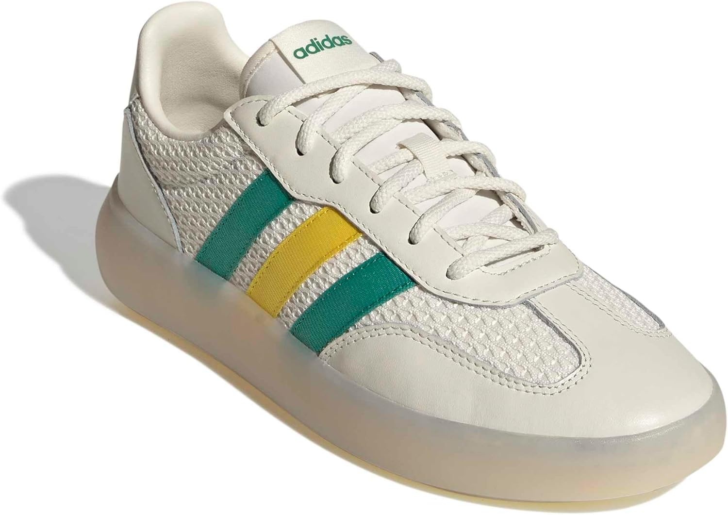 image:imageadidas Womens Barreda Decode SneakersOff WhiteSemi Court GreenYellow