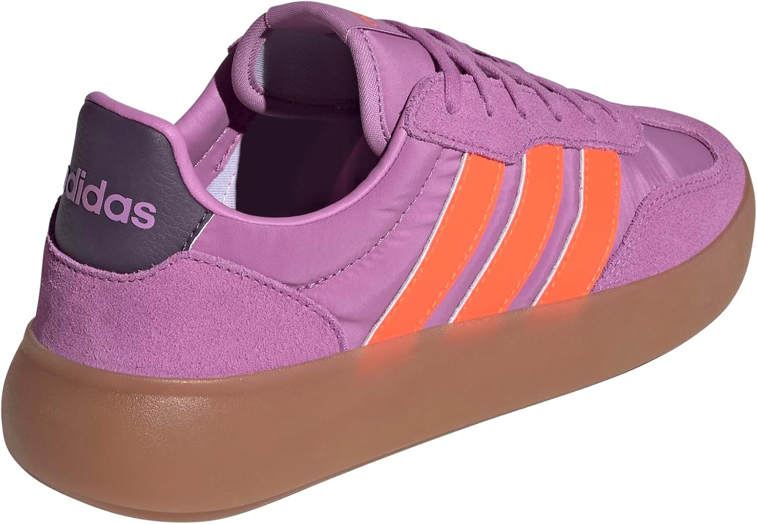 image:imageadidas Womens Barreda Decode SneakersPreloved PurpleImpact OrangeAurora Plum