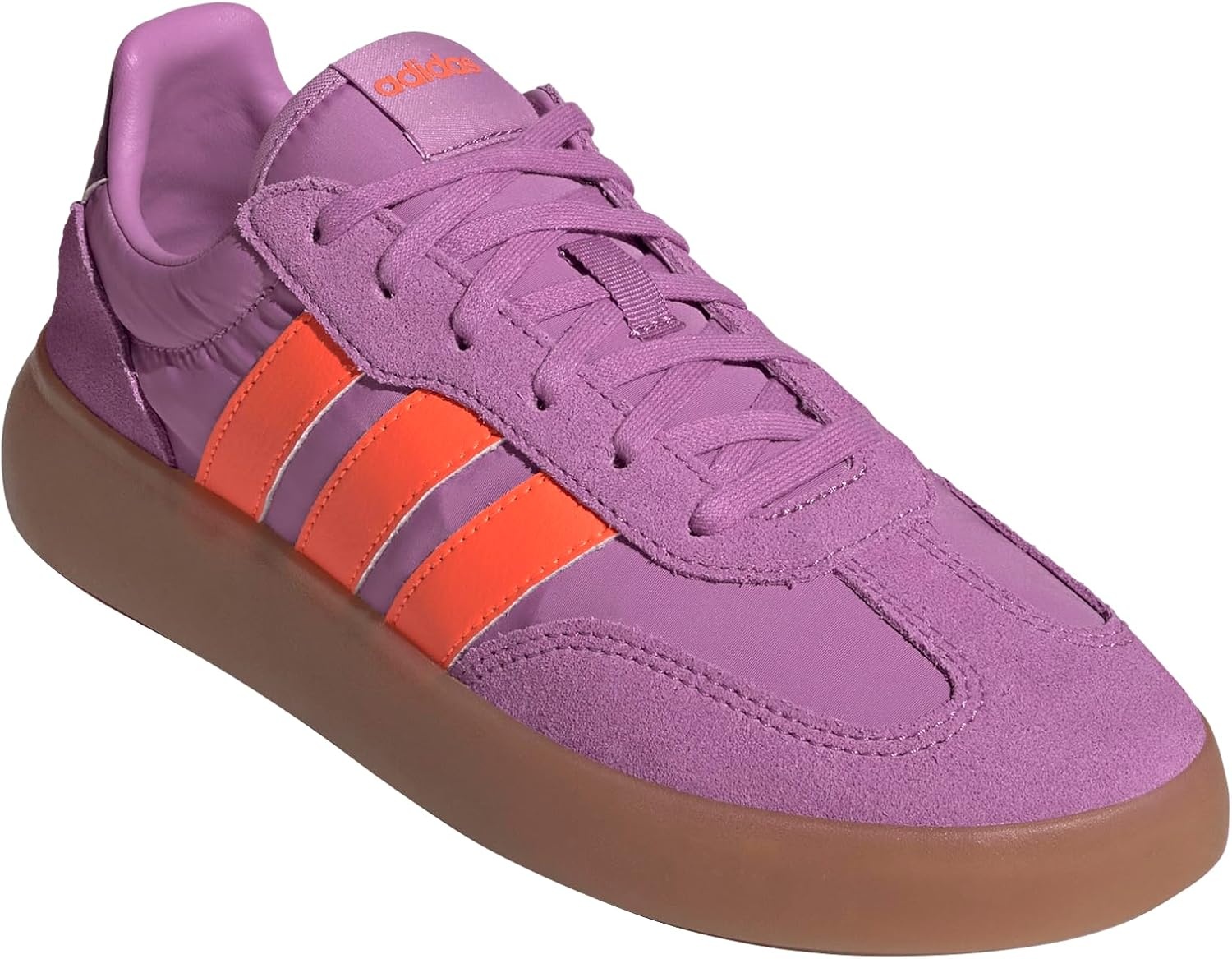 image:imageadidas Womens Barreda Decode SneakersPreloved PurpleImpact OrangeAurora Plum