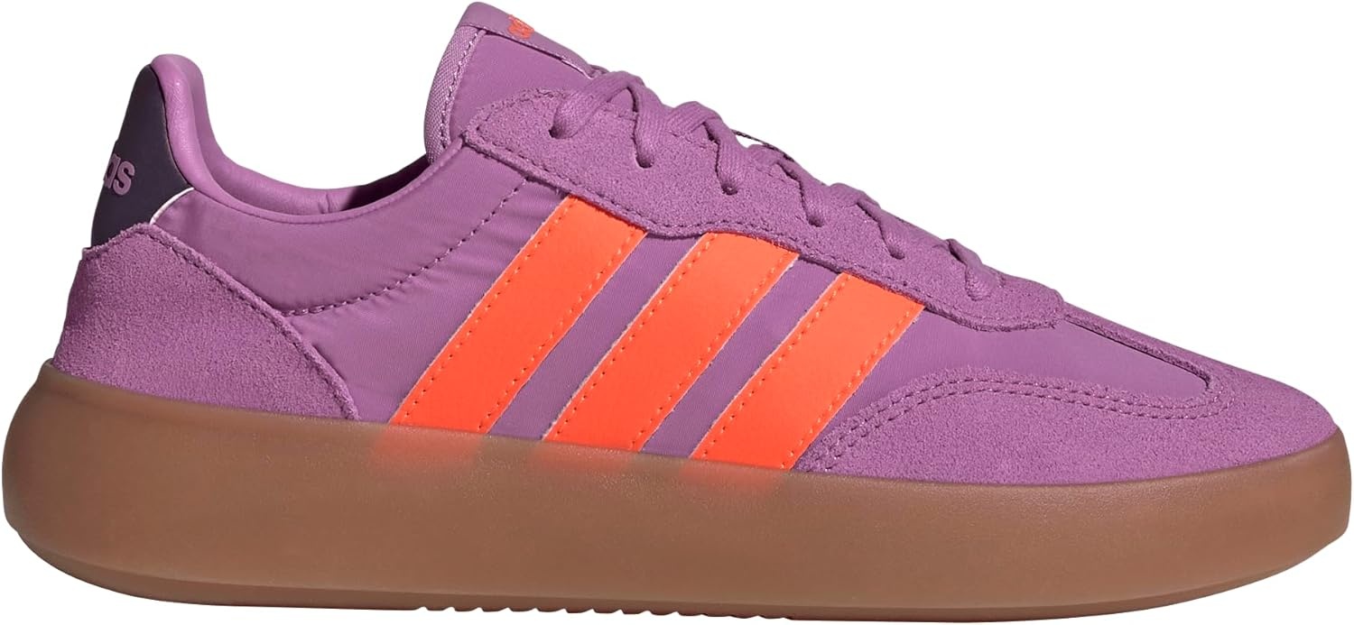 image:imageadidas Womens Barreda Decode SneakersPreloved PurpleImpact OrangeAurora Plum