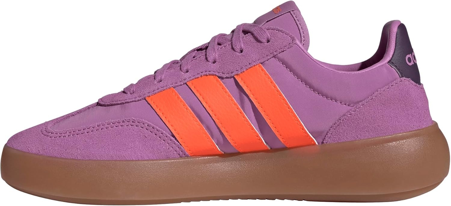 image:imageadidas Womens Barreda Decode SneakersPreloved PurpleImpact OrangeAurora Plum