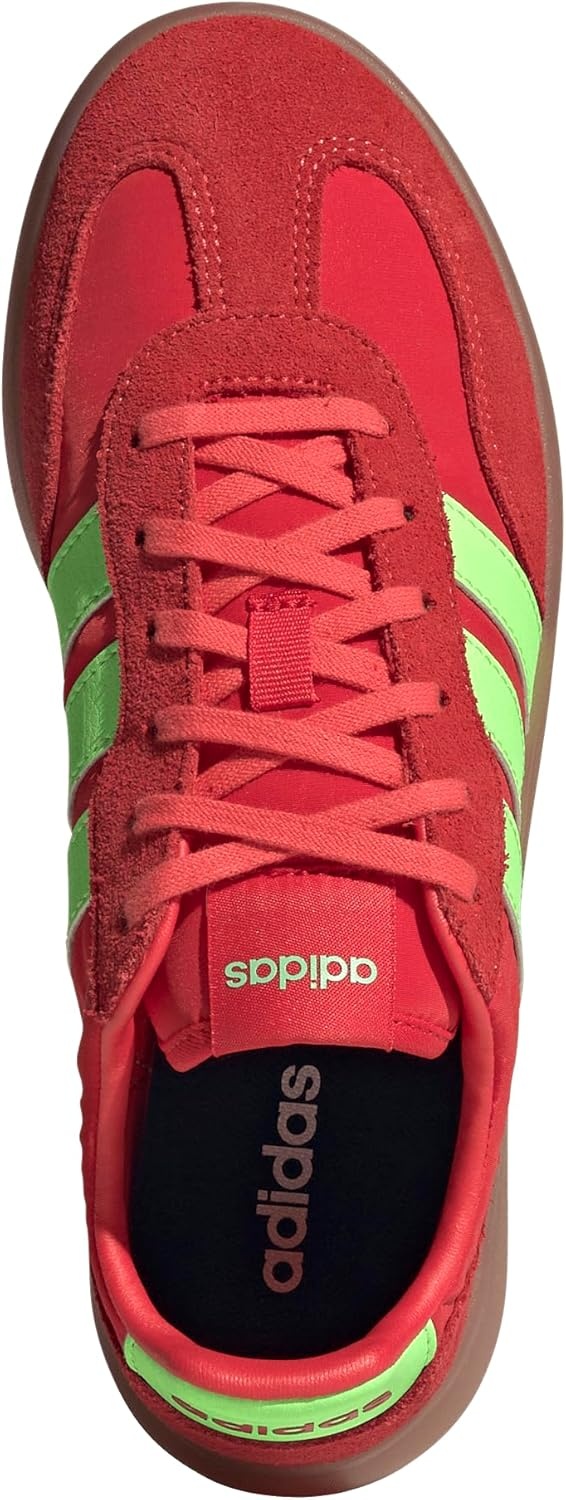 image:imageadidas Womens Barreda Decode SneakersPure RubyLime BurstSemi Lucid Red