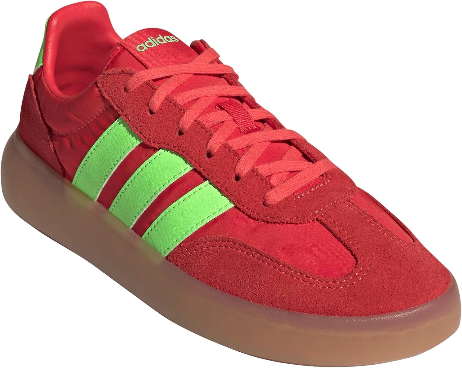 image:imageadidas Womens Barreda Decode SneakersPure RubyLime BurstSemi Lucid Red