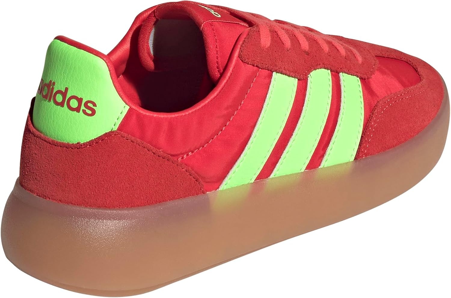 image:imageadidas Womens Barreda Decode SneakersPure RubyLime BurstSemi Lucid Red