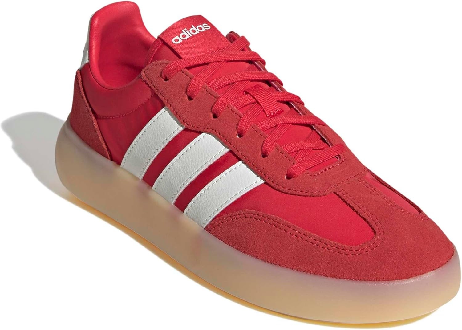 image:imageadidas Womens Barreda Decode SneakersPure RubyOff WhiteOrange Tint