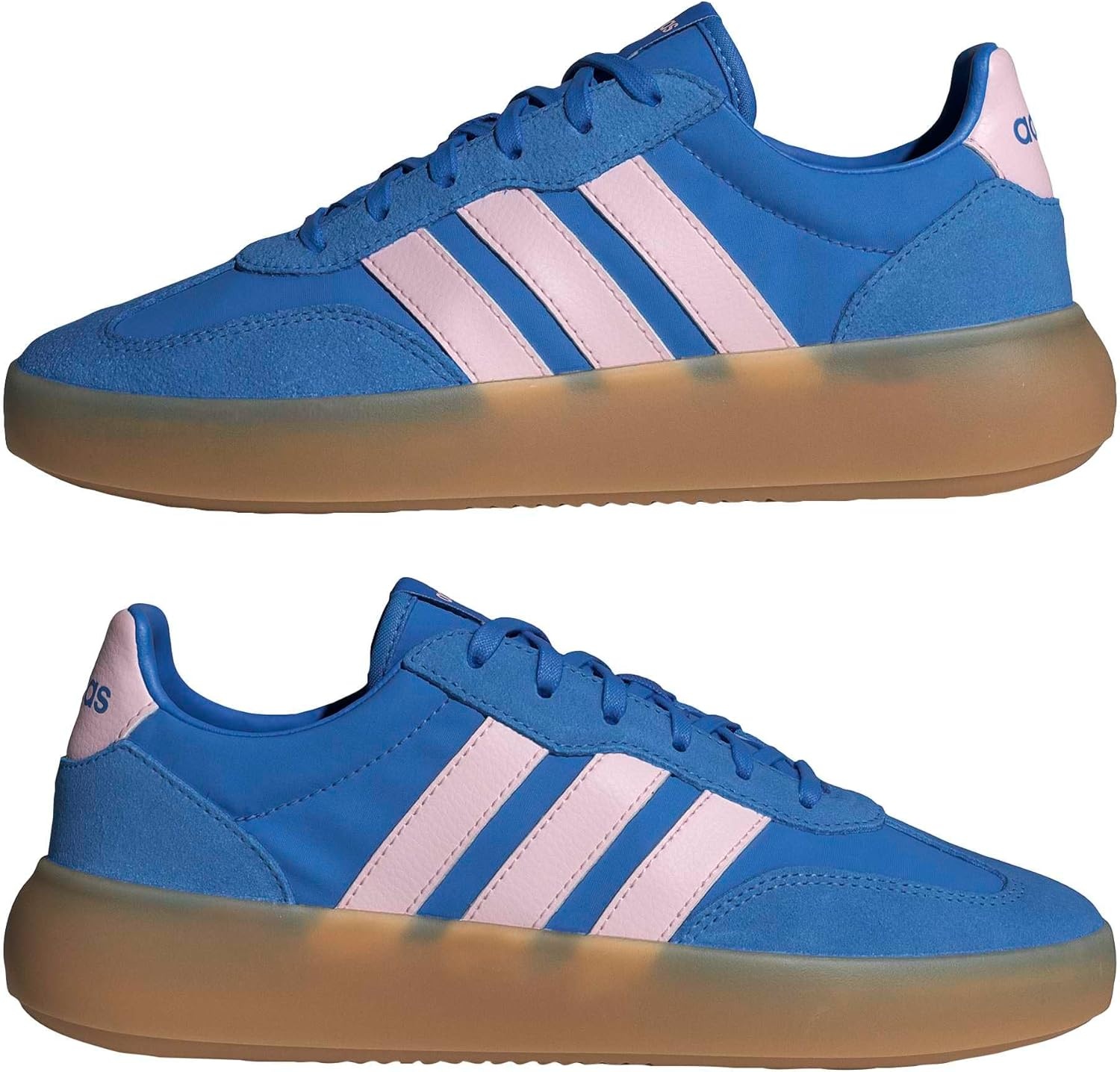 image:imageadidas Womens Barreda Decode SneakersRay BlueClear PinkGum