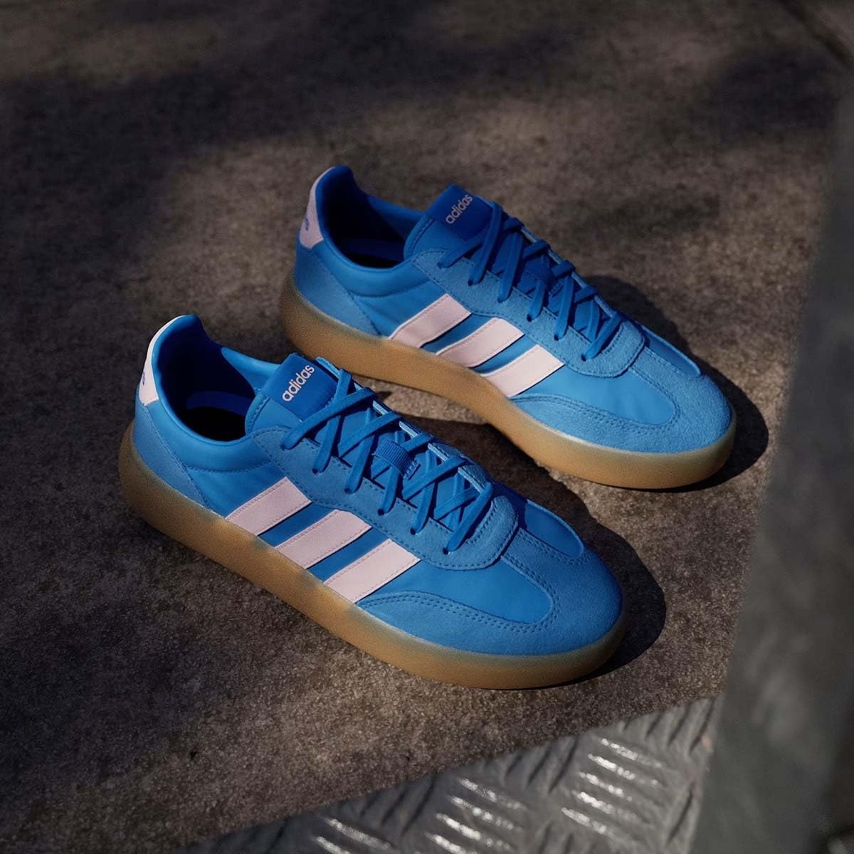 image:imageadidas Womens Barreda Decode SneakersRay BlueClear PinkGum