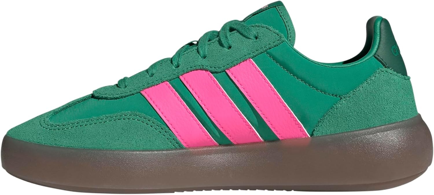 image:imageadidas Womens Barreda Decode SneakersSemi Court GreenLucid PinkCollegiate Green