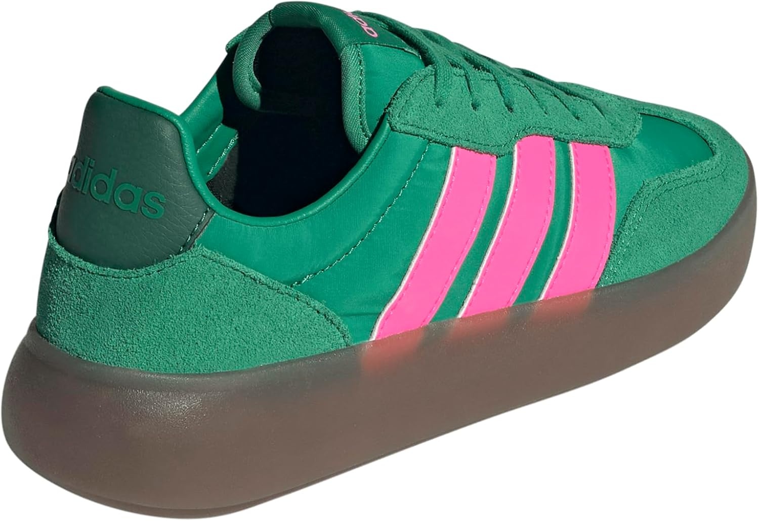 image:imageadidas Womens Barreda Decode SneakersSemi Court GreenLucid PinkCollegiate Green