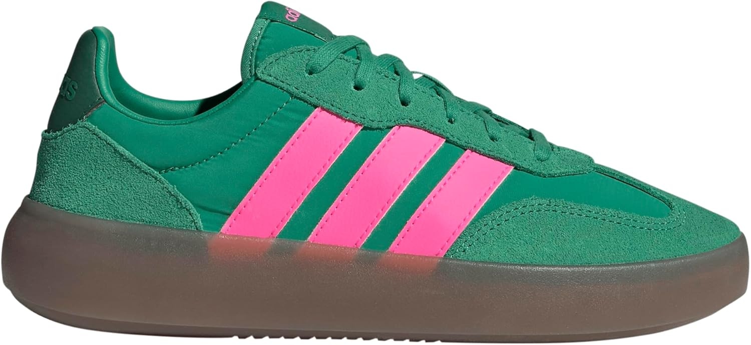 image:imageadidas Womens Barreda Decode SneakersSemi Court GreenLucid PinkCollegiate Green