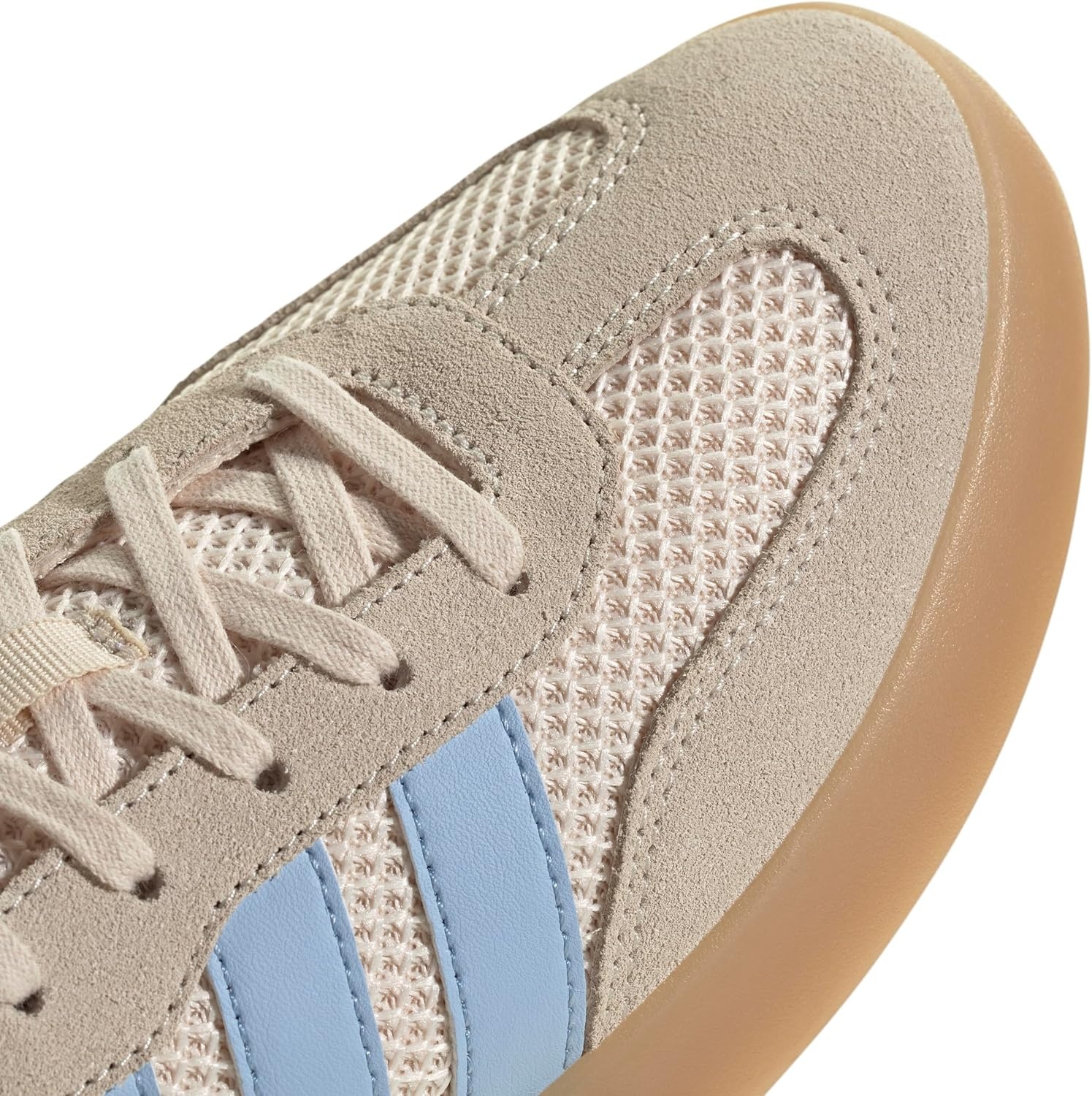 image:imageadidas Womens Barreda Decode SneakersWonder WhiteBlueGold Metallic