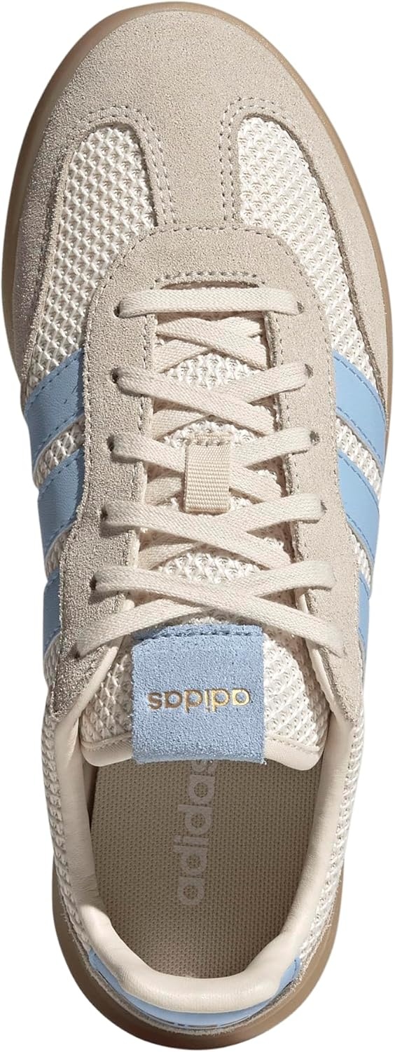 image:imageadidas Womens Barreda Decode SneakersWonder WhiteBlueGold Metallic