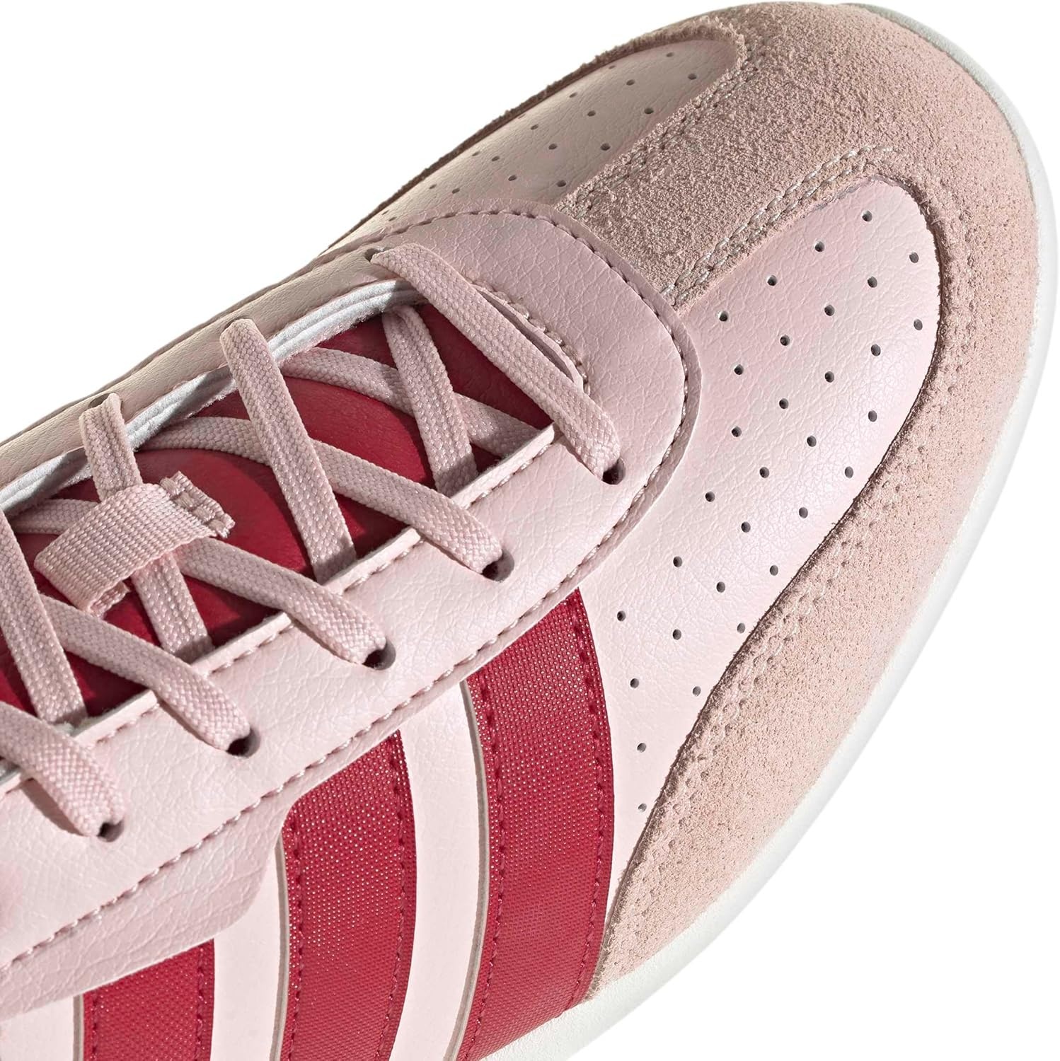 image:imageadidas Womens Barreda LowSandy PinkTeam Victory RedOff White
