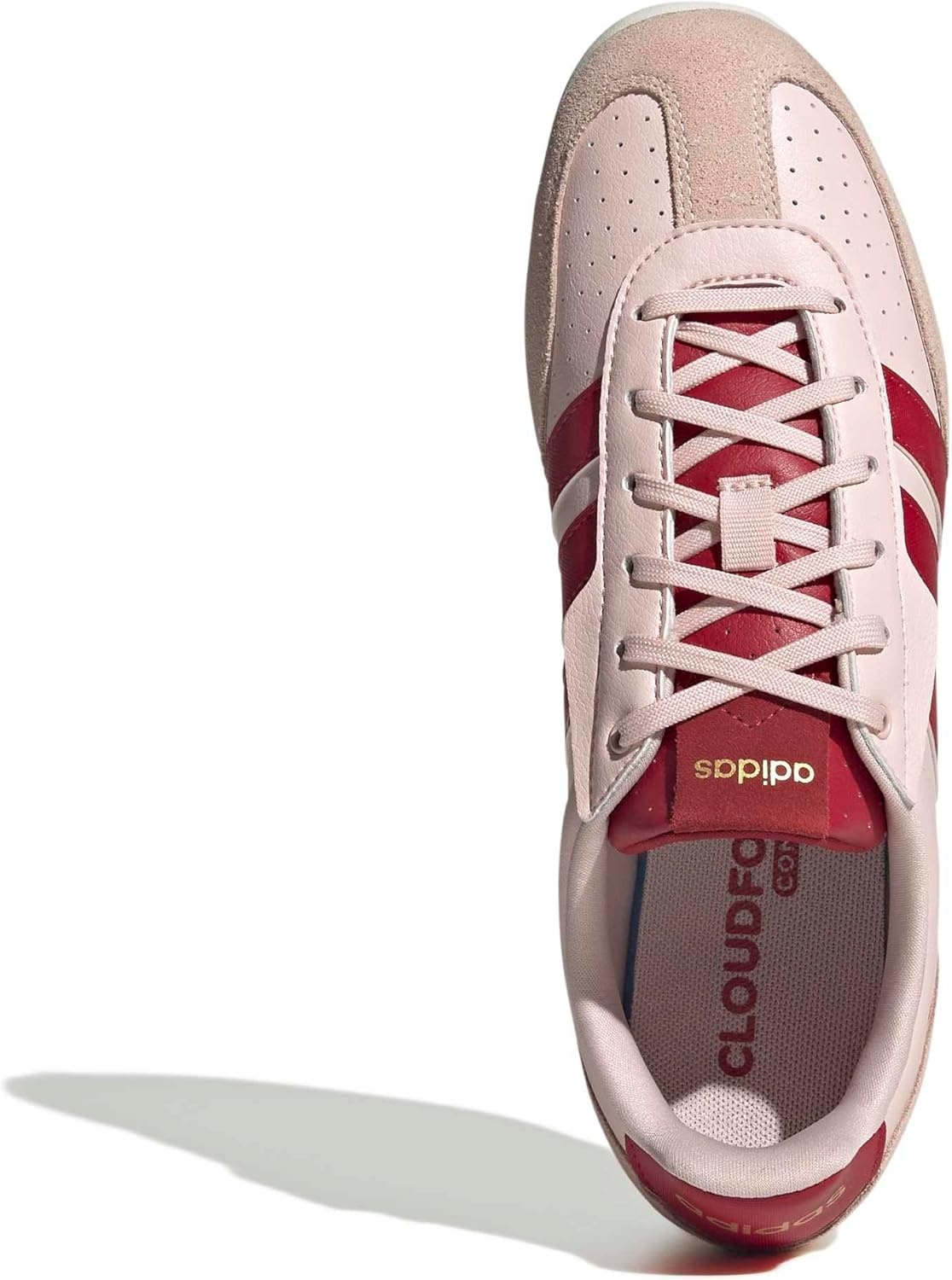 image:imageadidas Womens Barreda LowSandy PinkTeam Victory RedOff White