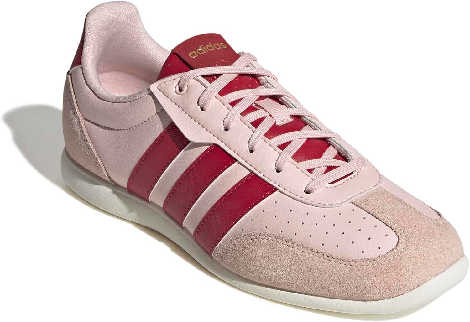 image:imageadidas Womens Barreda LowSandy PinkTeam Victory RedOff White