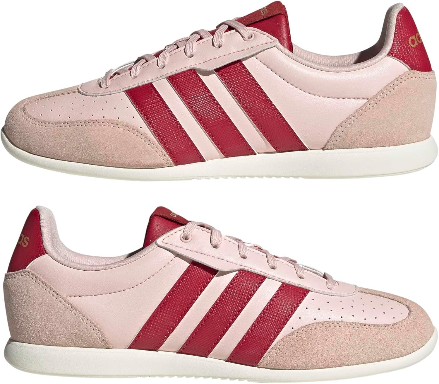 image:imageadidas Womens Barreda LowSandy PinkTeam Victory RedOff White