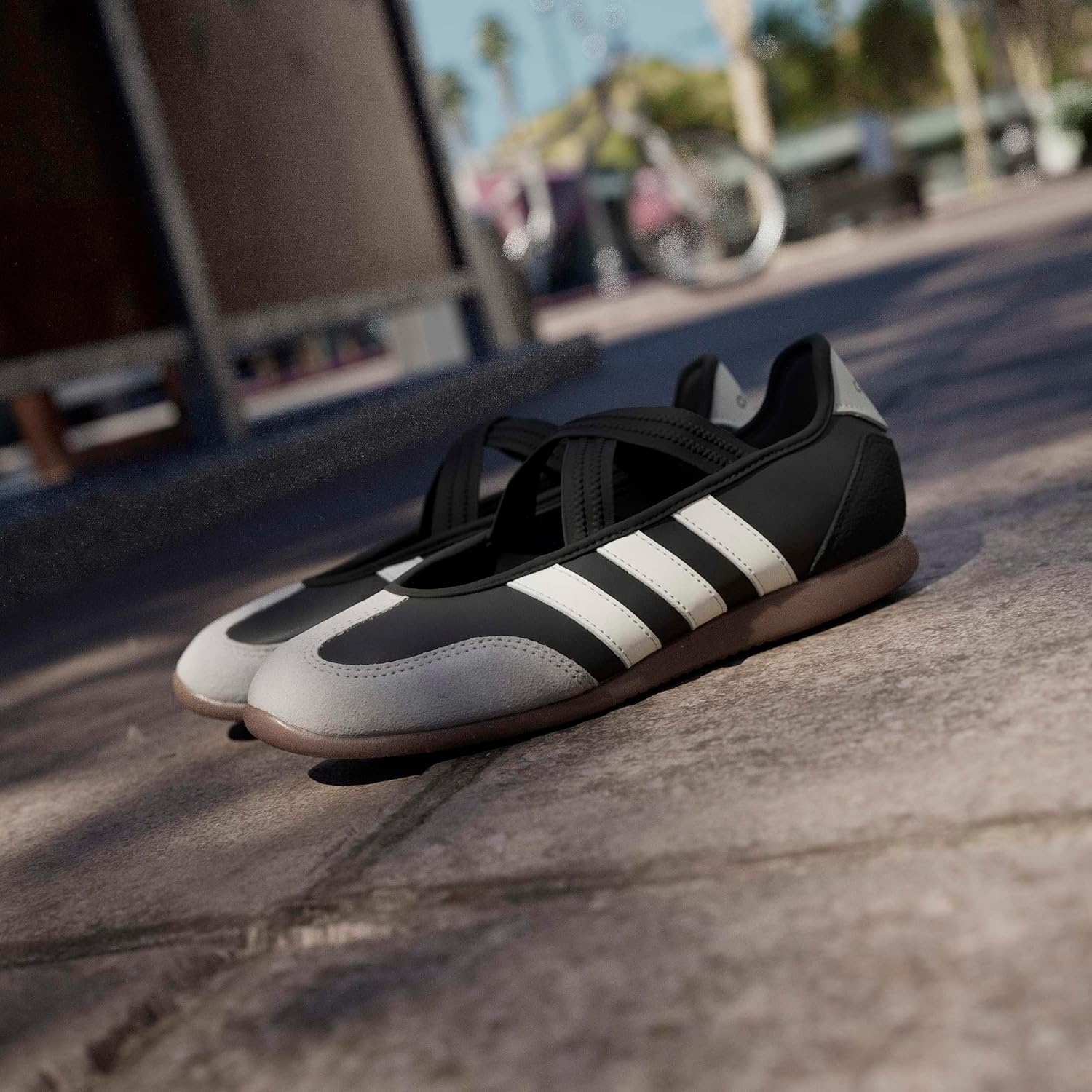image:imageadidas Womens Barreda Mary Jane ShoesBlackWhiteGum
