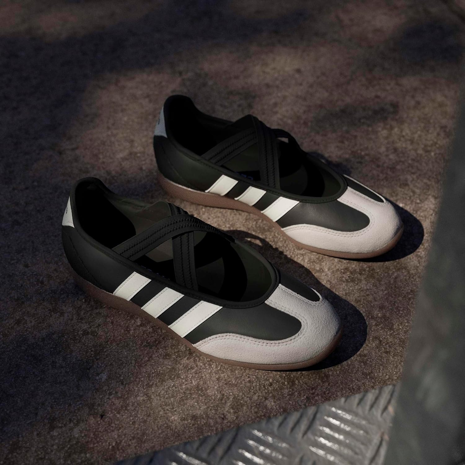 image:imageadidas Womens Barreda Mary Jane ShoesBlackWhiteGum