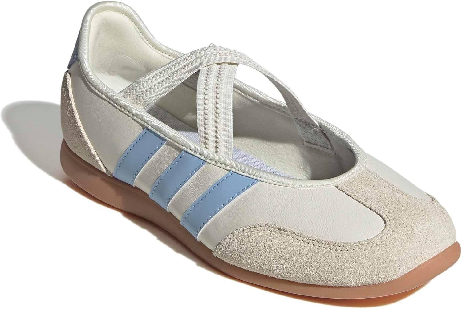 image:imageadidas Womens Barreda Mary Jane ShoesOff WhiteGlow BlueGum
