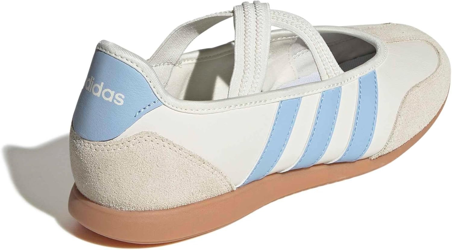image:imageadidas Womens Barreda Mary Jane ShoesOff WhiteGlow BlueGum