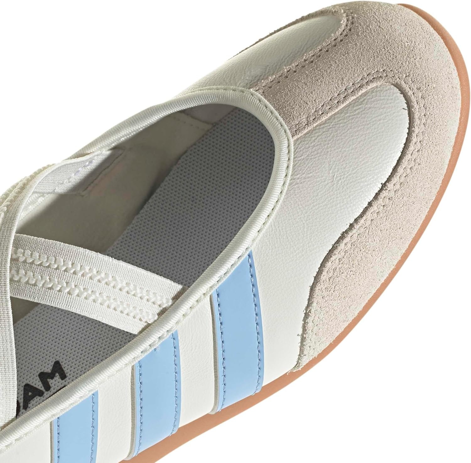 image:imageadidas Womens Barreda Mary Jane ShoesOff WhiteGlow BlueGum