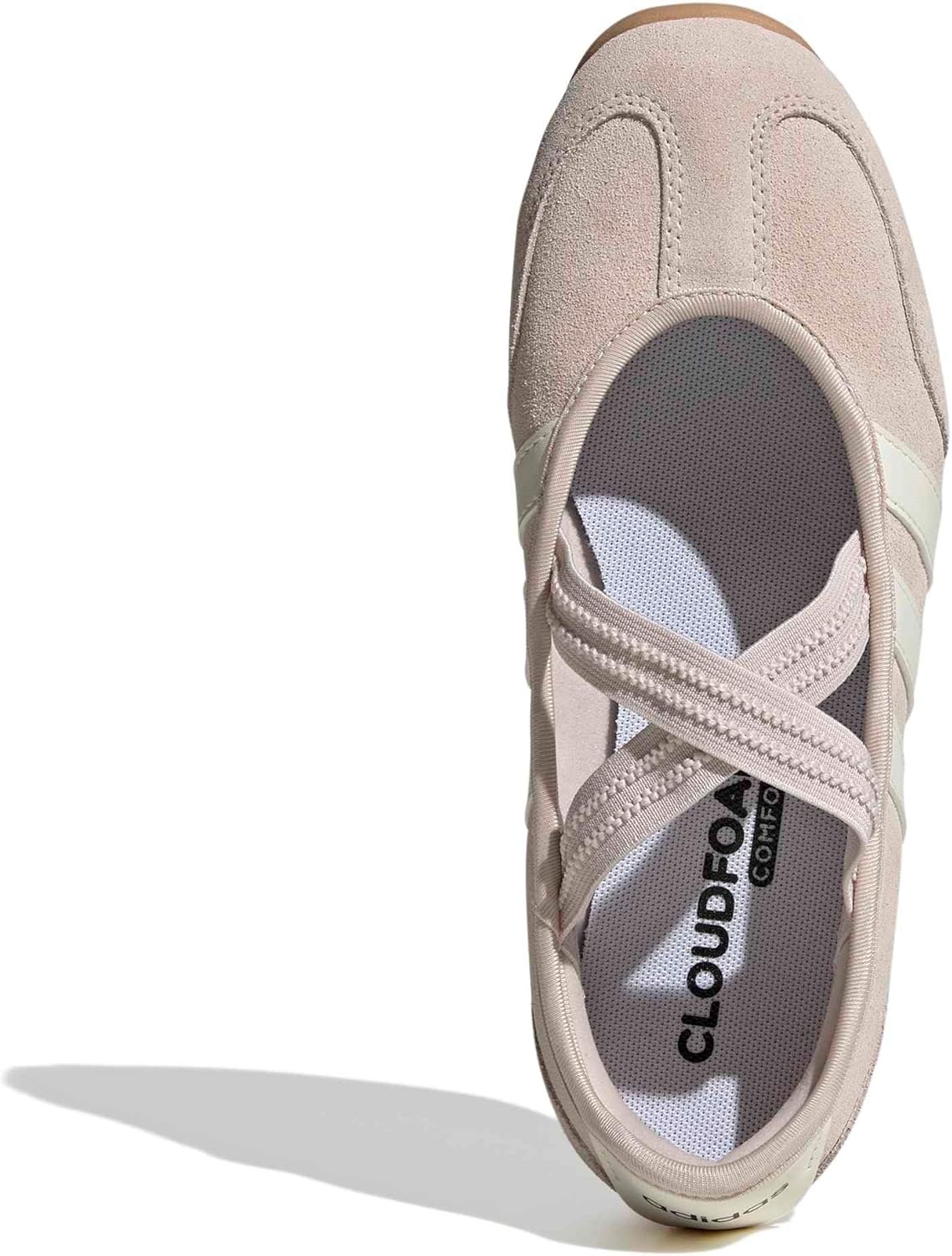 image:imageadidas Womens Barreda Mary Jane ShoesPutty MauveOff WhiteGum