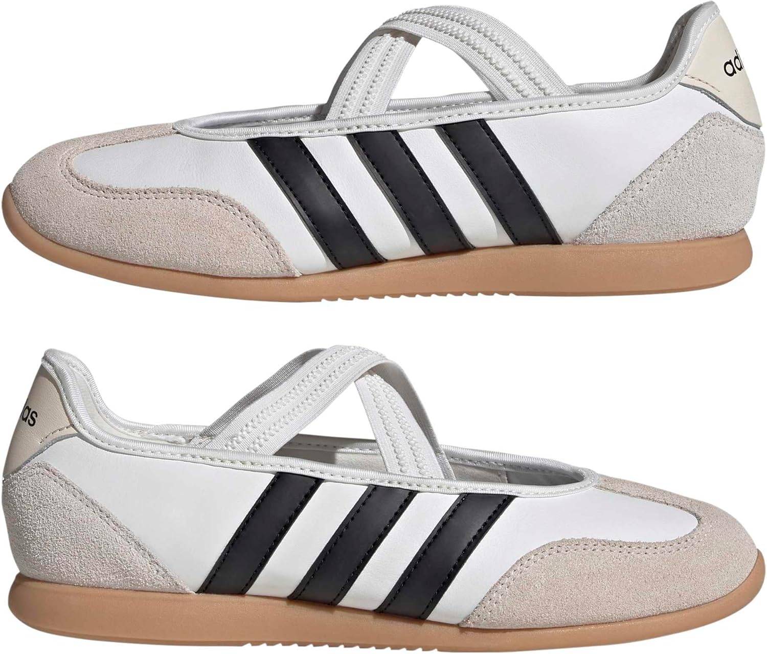 image:imageadidas Womens Barreda Mary Jane ShoesWhiteBlackGum
