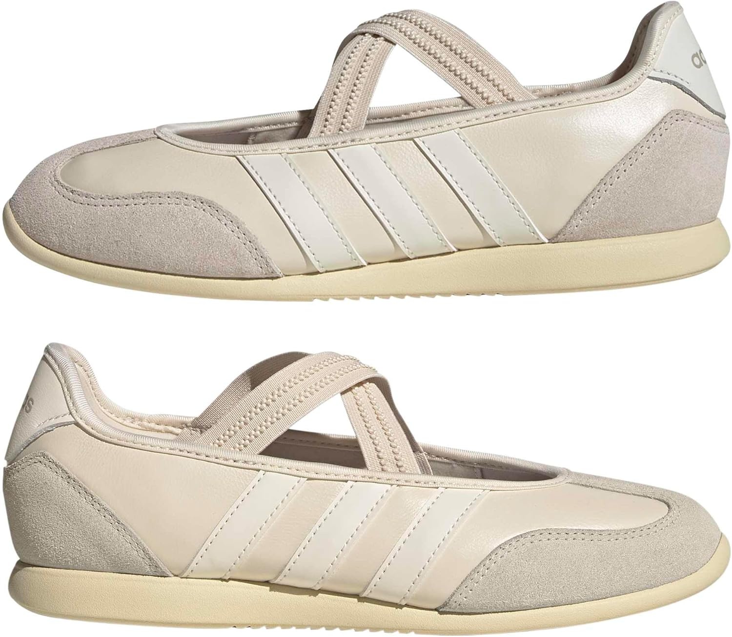 image:imageadidas Womens Barreda Mary Jane ShoesWonder WhiteOff WhiteWarm Vanilla