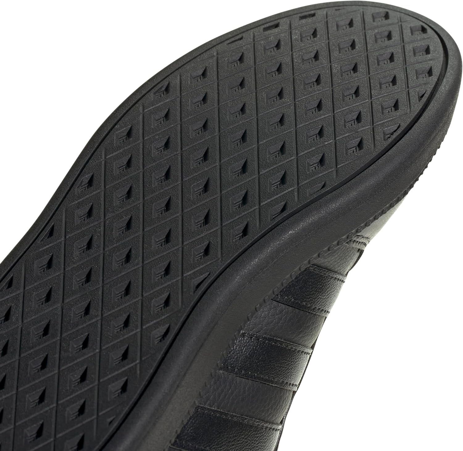 image:imageadidas Womens Breaknet Sleek SneakersBlackBlackIron Metallic