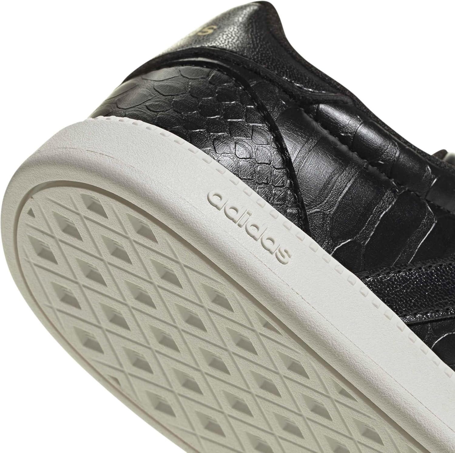 image:imageadidas Womens Breaknet Sleek SneakersBlackBlackOff White