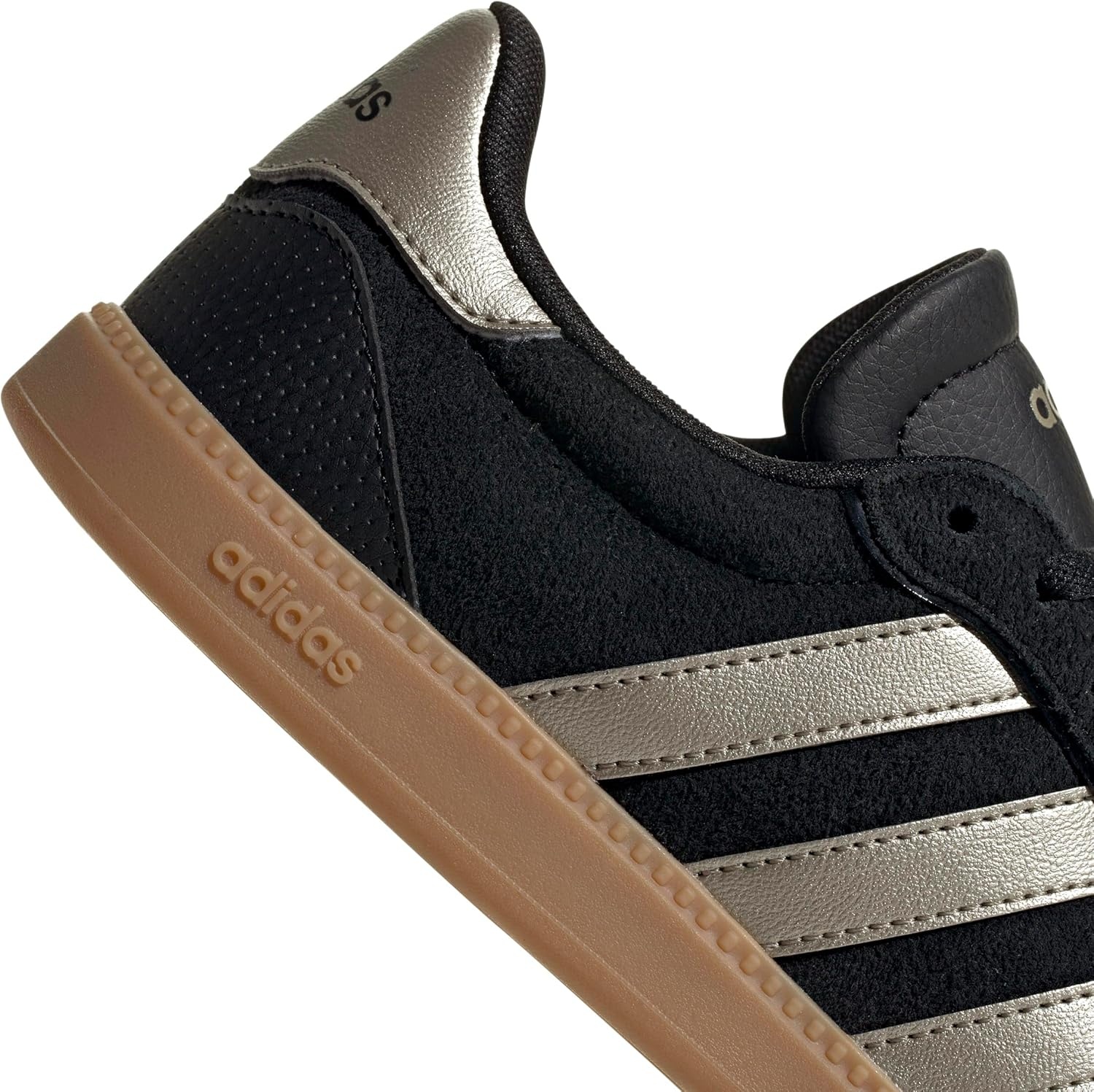 image:imageadidas Womens Breaknet Sleek SneakersBlackCyber MetallicGum