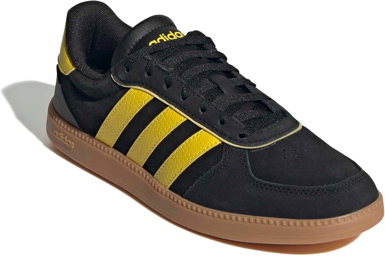 image:imageadidas Womens Breaknet Sleek SneakersBlackYellowPowder Yellow