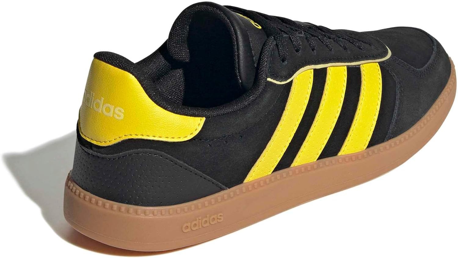 image:imageadidas Womens Breaknet Sleek SneakersBlackYellowPowder Yellow