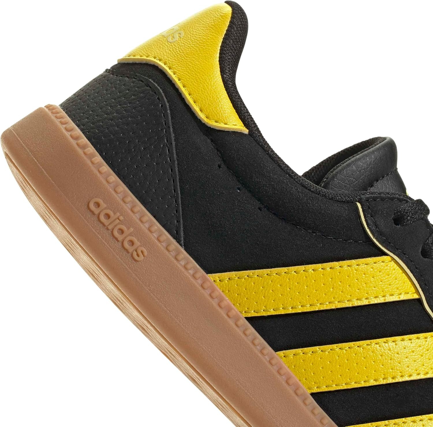 image:imageadidas Womens Breaknet Sleek SneakersBlackYellowPowder Yellow