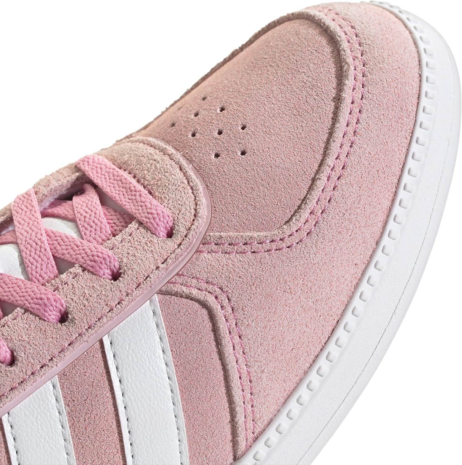 image:imageadidas Womens Breaknet Sleek SneakersBliss PinkWhiteClear Pink