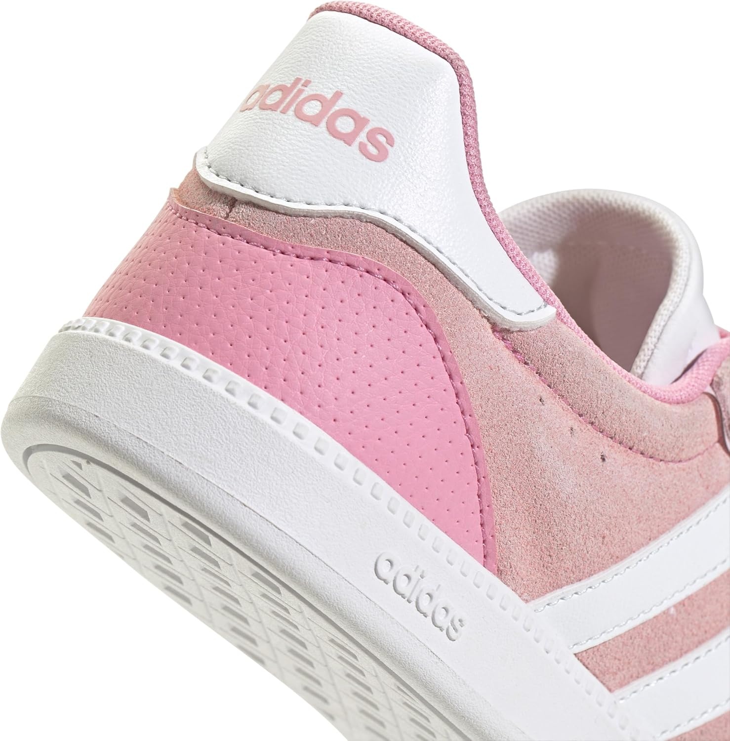 image:imageadidas Womens Breaknet Sleek SneakersBliss PinkWhiteClear Pink
