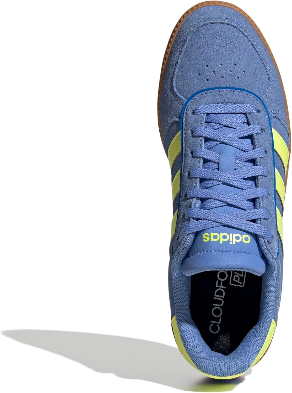 image:imageadidas Womens Breaknet Sleek SneakersBlue FusionYellowGum