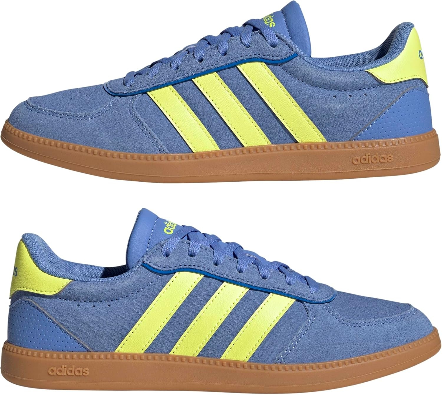 image:imageadidas Womens Breaknet Sleek SneakersBlue FusionYellowGum
